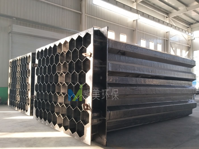 待發貨的濕式靜電除塵器陽極系統-陽極管束